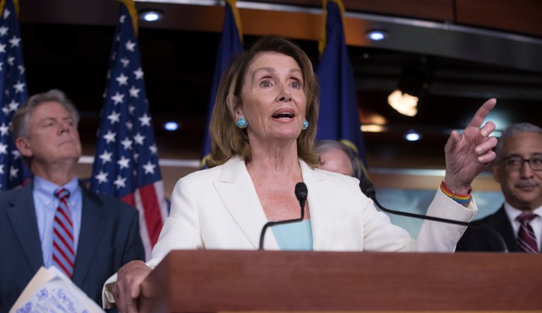 House Democrats, led by Minority Leader Nancy Pelosi, D-Calif., have charged their Republican colleagues with attempting to chip away at Obamacare programs after past attempts at repealing and replacing the Affordable Care Act failed. (AP Photo/J. Scott Applewhite)
