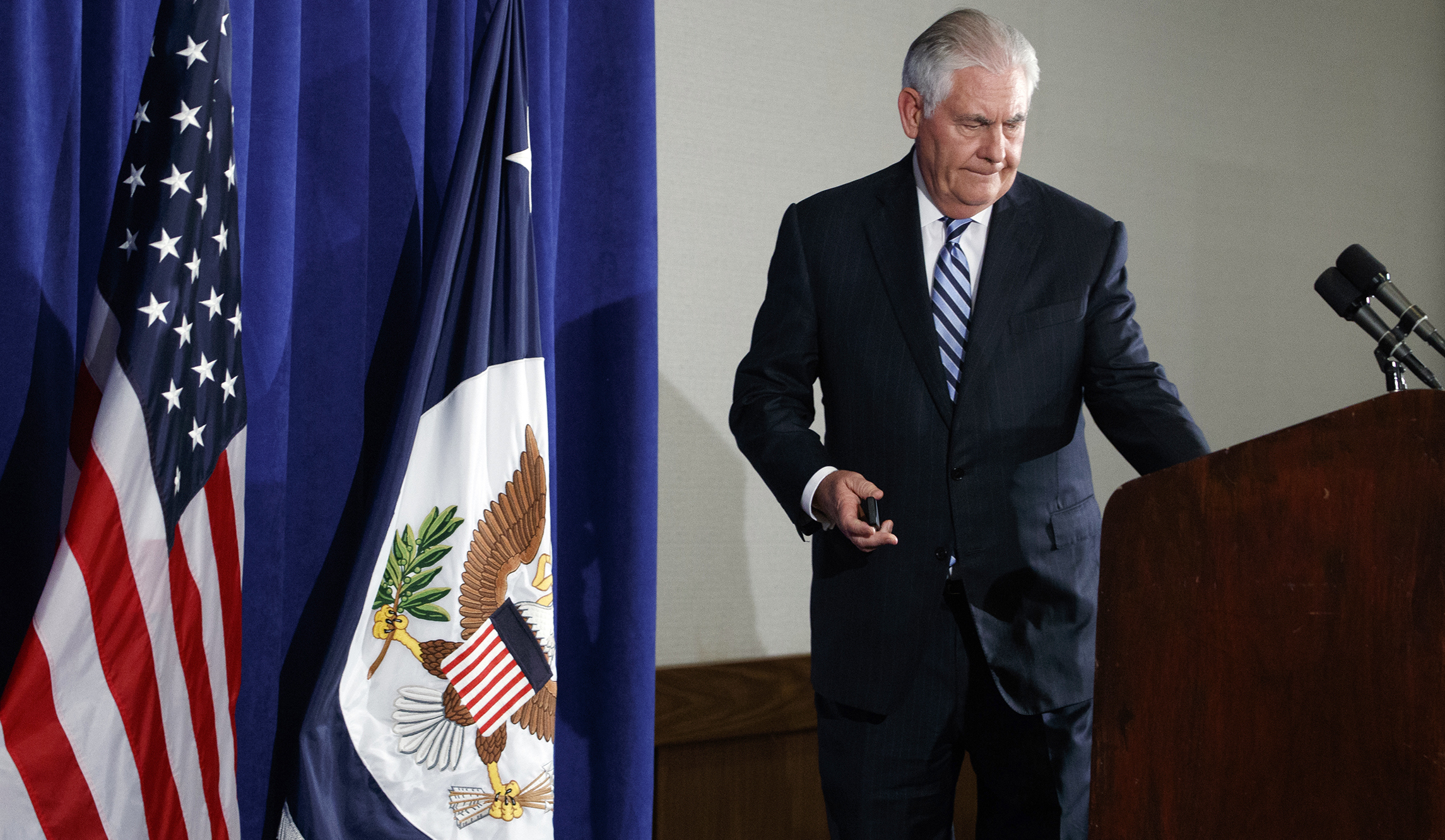 Rex Tillerson says he will try diplomacy with North Korea ‘until the first bomb drops’