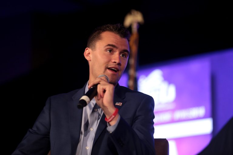 Charlie Kirk in April 2024