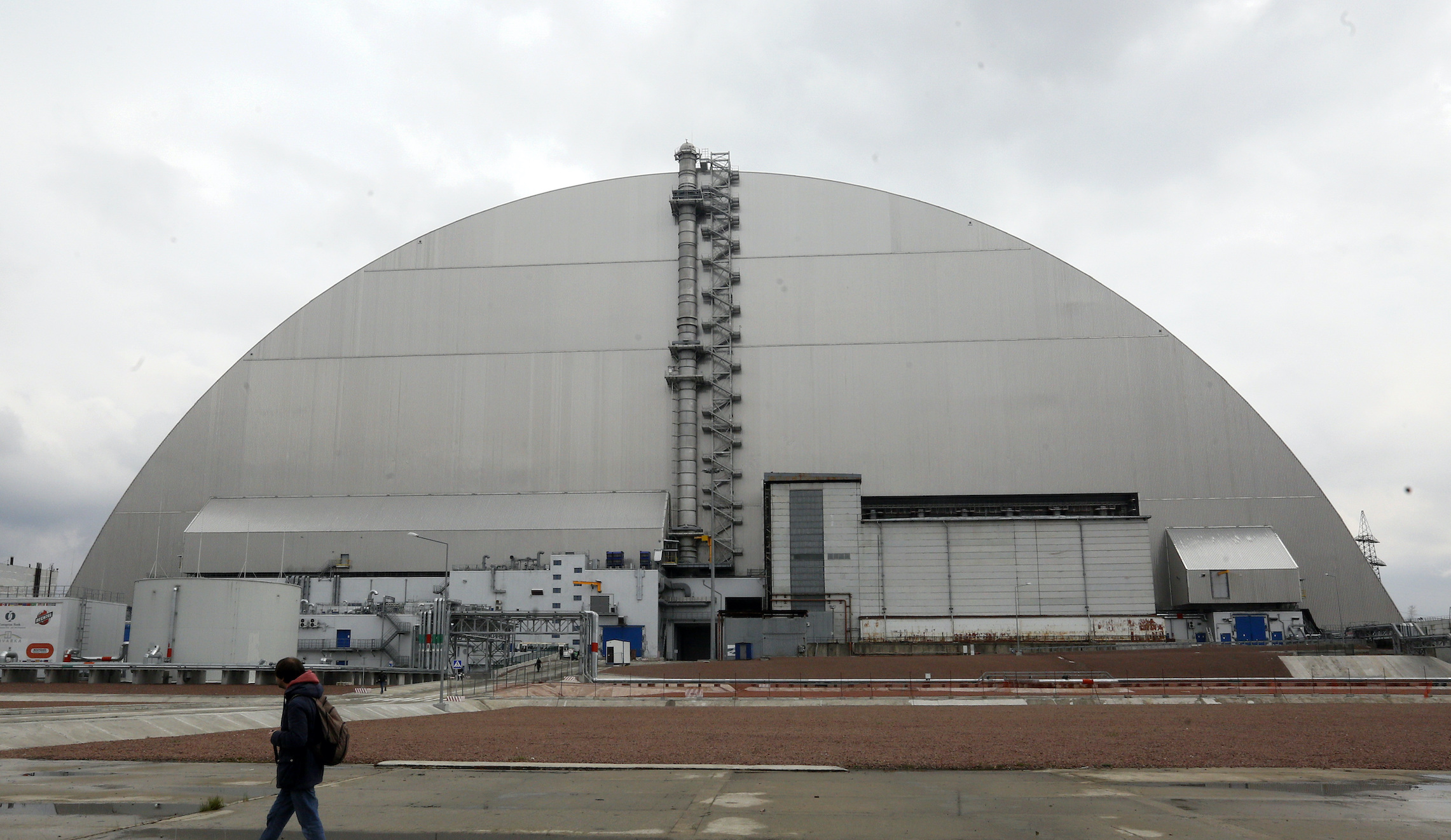 Ukraine says Russian arms depot near Chernobyl ‘huge’ threat to nuclear facility