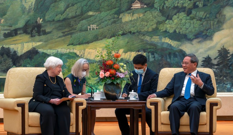 Cocaine taunts and tech tensions haunt Janet Yellen’s China trip