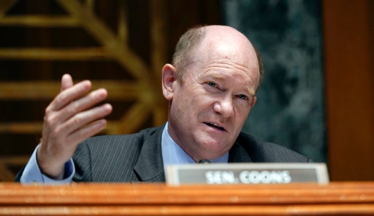 Biden Senate ally says Ukraine will get F-16s eventually