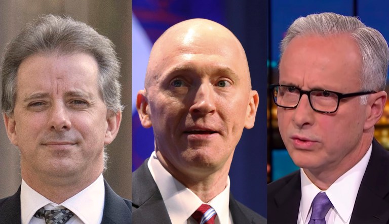 Christopher Steele, Carter Page, James Baker.