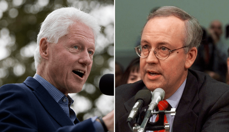 WATCH: Bill Clinton’s awkward reaction when asked about Ken Starr’s death