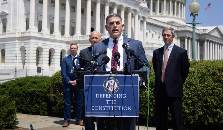 House Republicans file lawsuit over metal detector fines