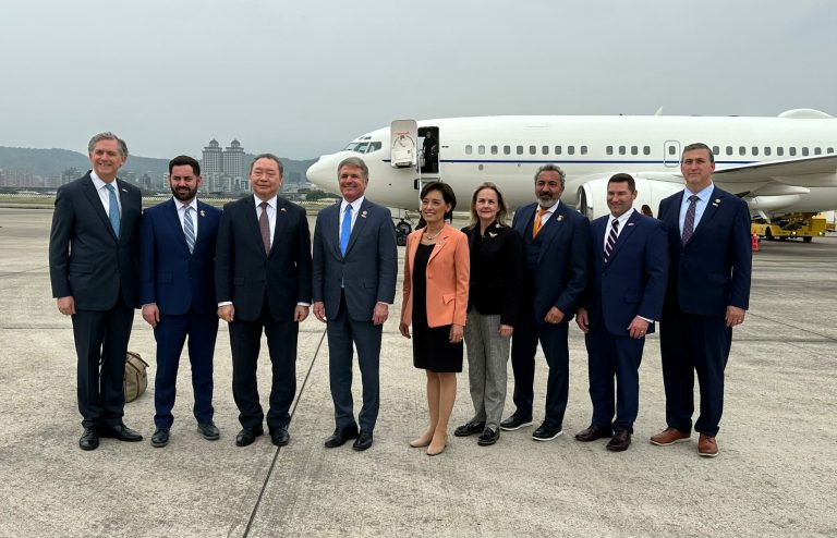 Congressional delegation slams Chinese ‘intimidation’ tactics after touching down in Taiwan