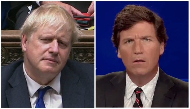Tucker Carlson continues feud with Boris Johnson: Knew he was a ‘coward’