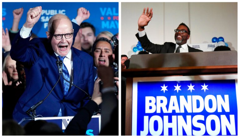 Chicago mayoral race: Vallas and Johnson to go head to head on crime and education in runoff race