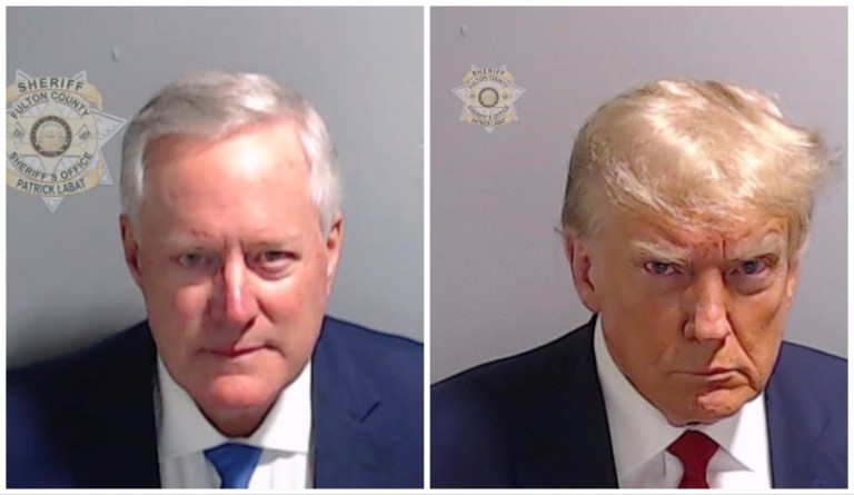 Mark Meadows & Donald Trump.