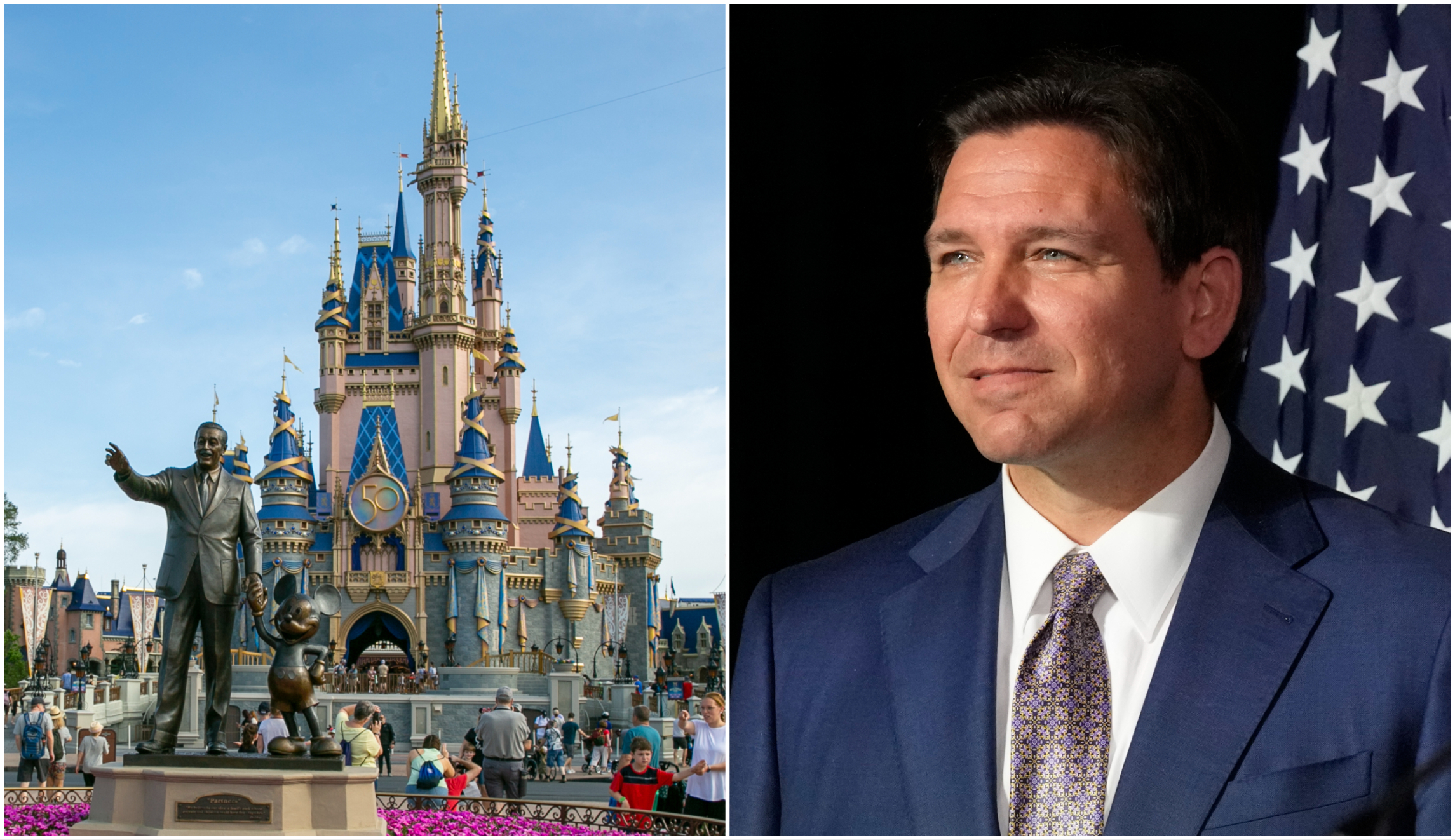 The key moments of the Disney-DeSantis battle