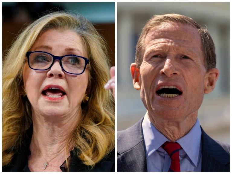 Marsha Blackburn and Richard Blumenthal.