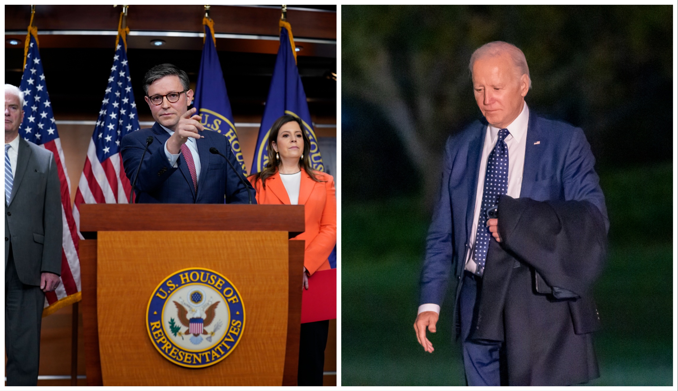 Mike Johnson Joe Biden