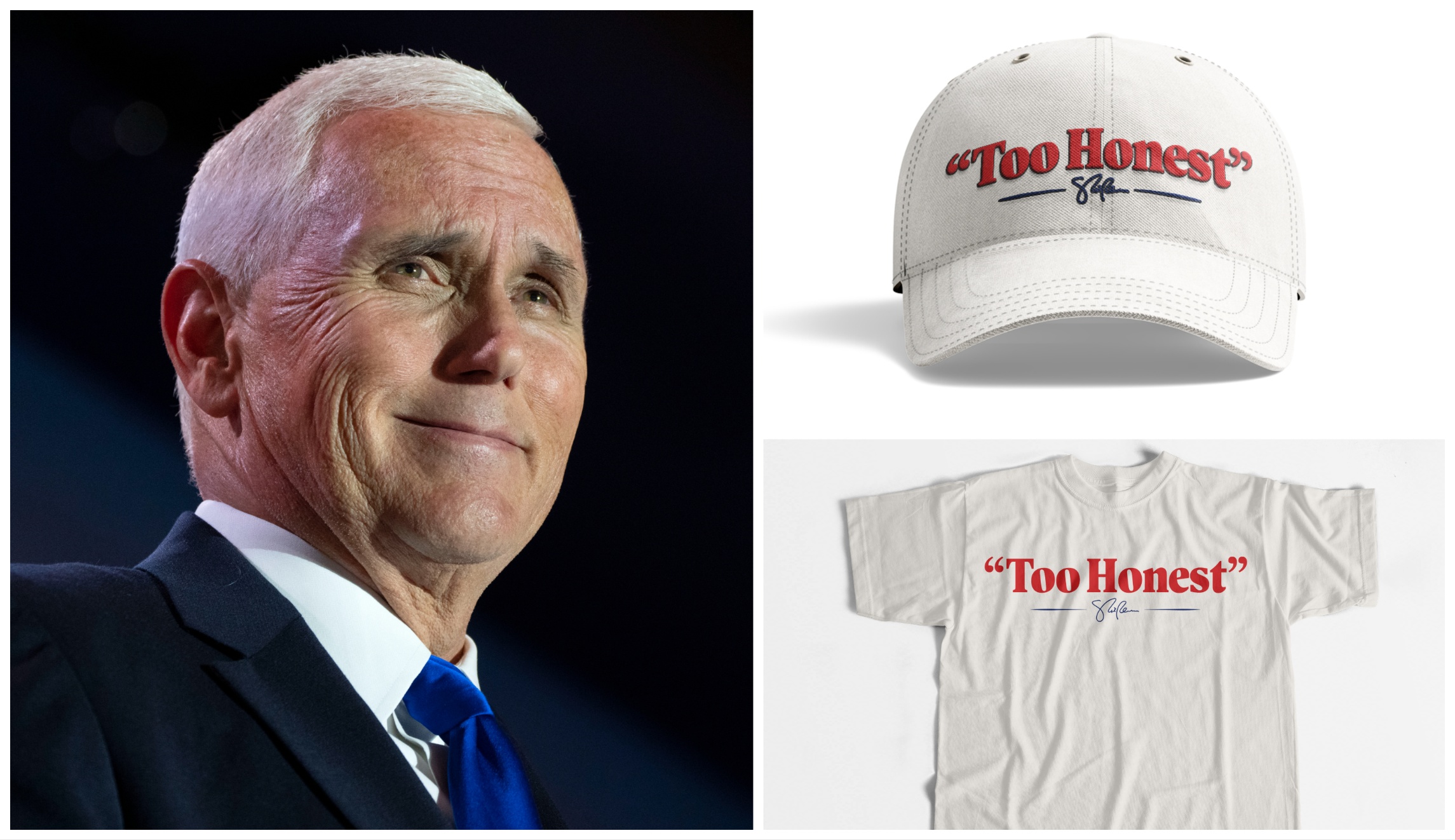 Pence campaign capitalizes on Trump indictment, sells ‘Too Honest’ merchandise