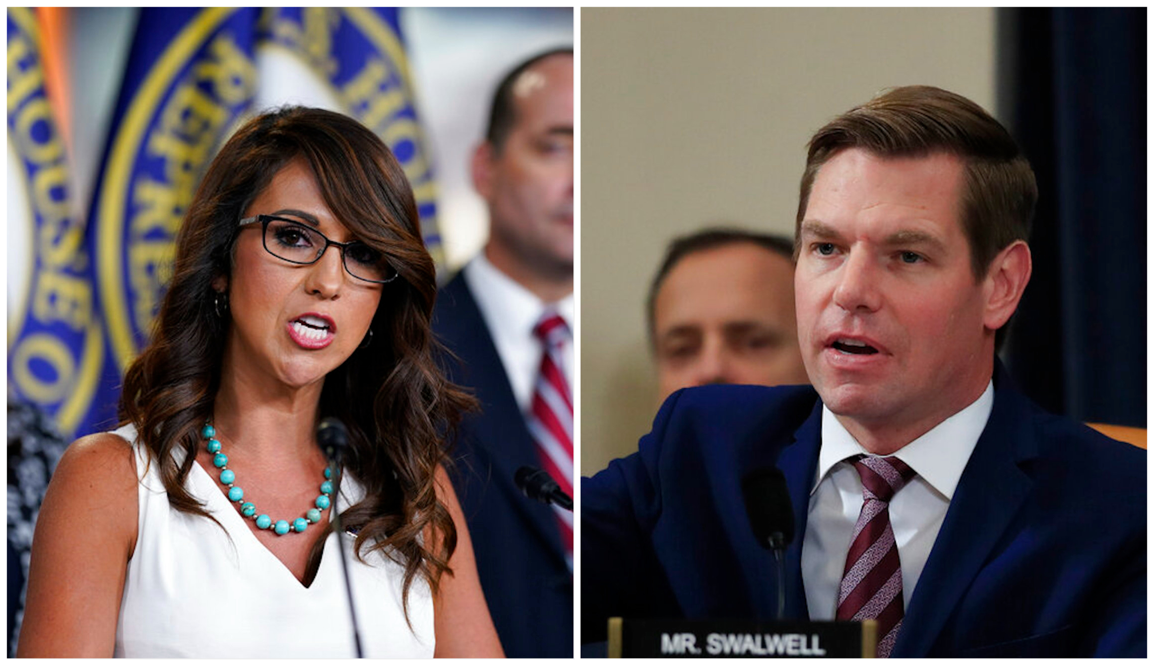 Boebert rebukes Swalwell for tweet linking her to Highland Park shooter