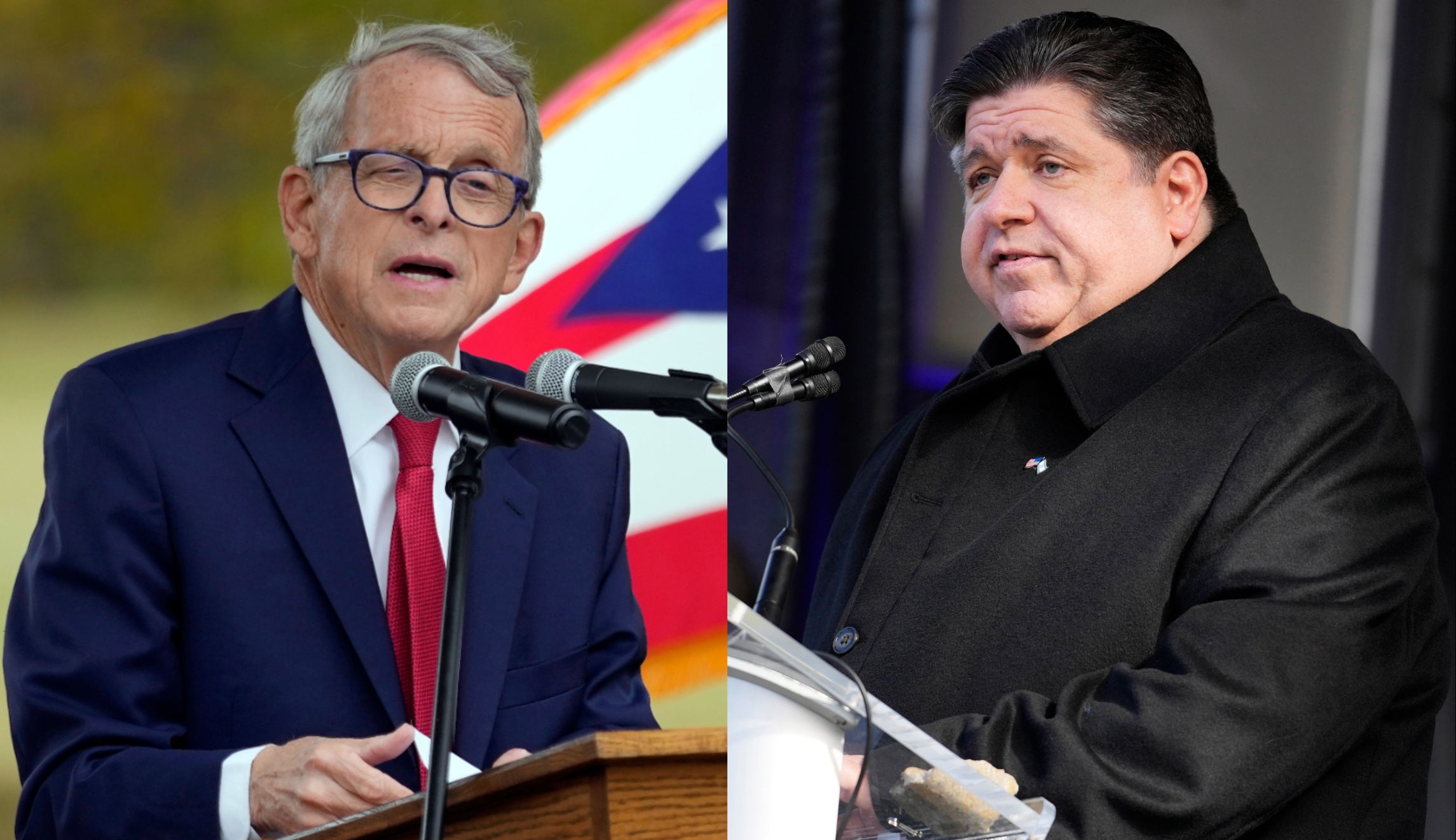 DeWine rebuffs Pritzker’s ‘absurd’ claims Republicans want to take nation ‘backwards’