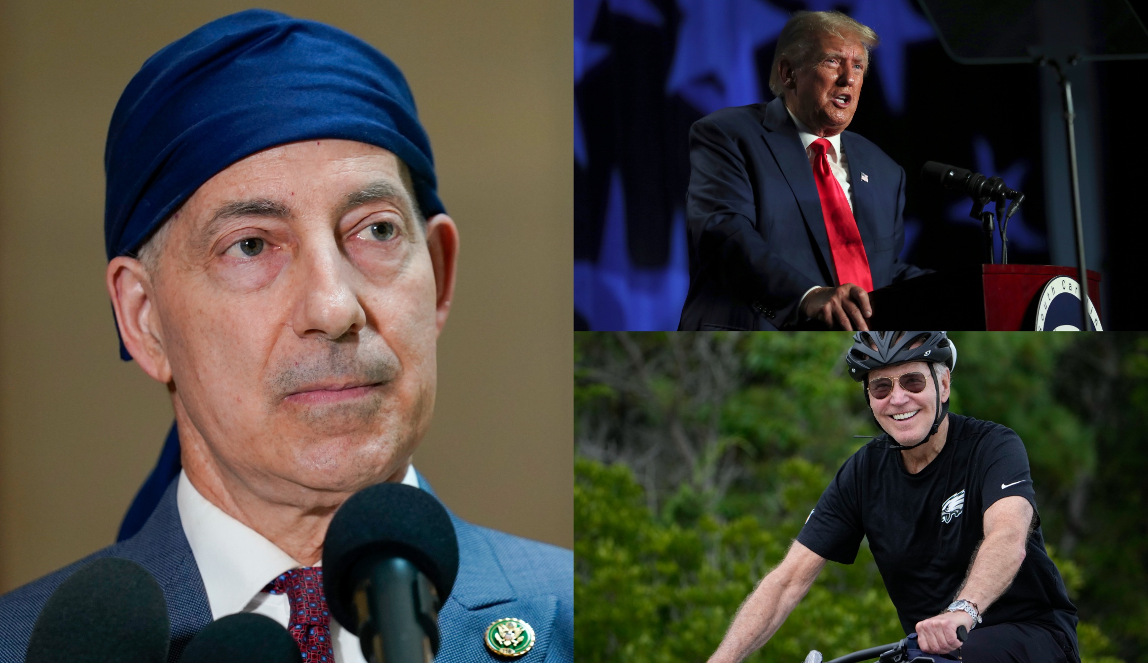 Jamie Raskin says it’s a ‘great question’ on how Biden and Trump are tied for 2024