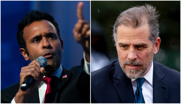 Hunter Biden business dealings ‘likely’ tied to US posture toward Ukraine: Ramaswamy