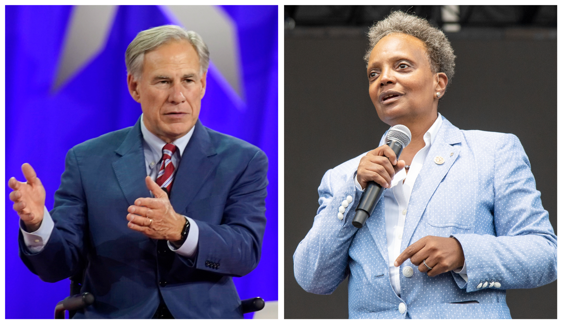 Greg Abbott and Lori Lightfoot 09062022