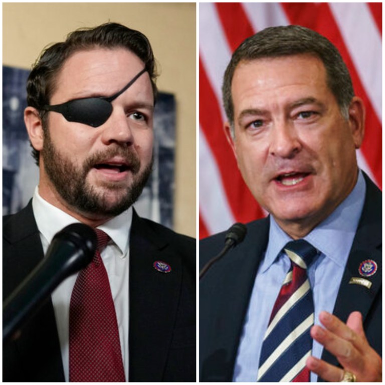 Reps. Dan Crenshaw and Mark Green.