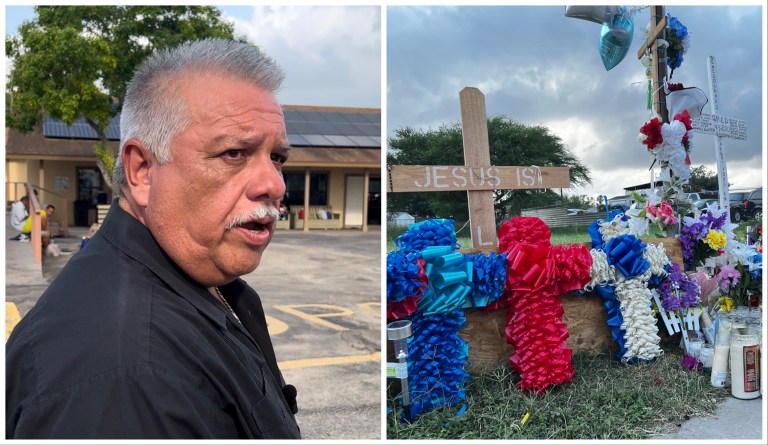 The director of the migrant shelter where 18 migrants were struck by an SUV and killed eight on May 7 is speaking out about the traumatic incident that afflicted the Brownsville, Texas, community.