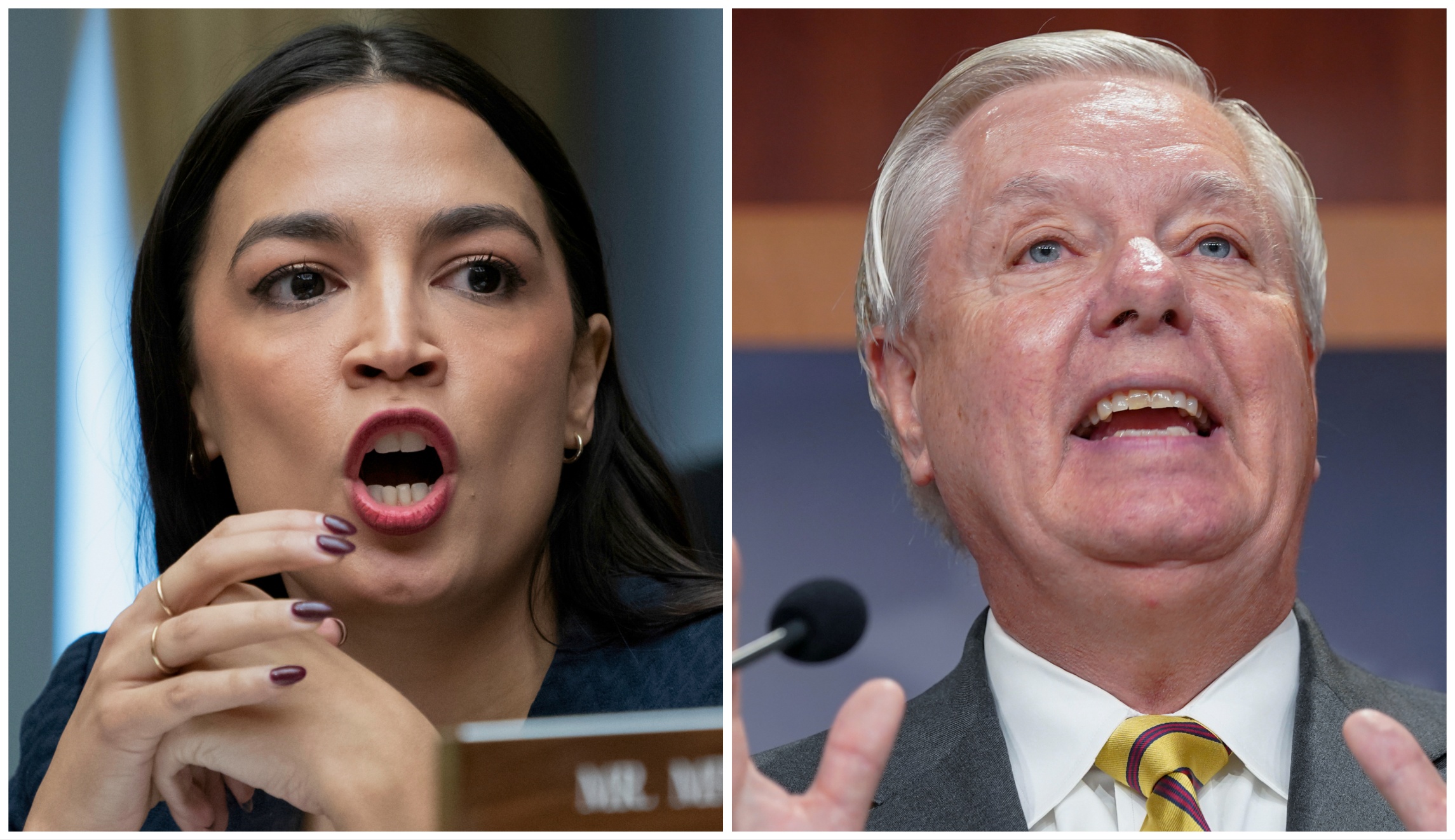 Israel war: AOC blasts Lindsey Graham for using ‘textbook rhetoric of ethnic cleansing’