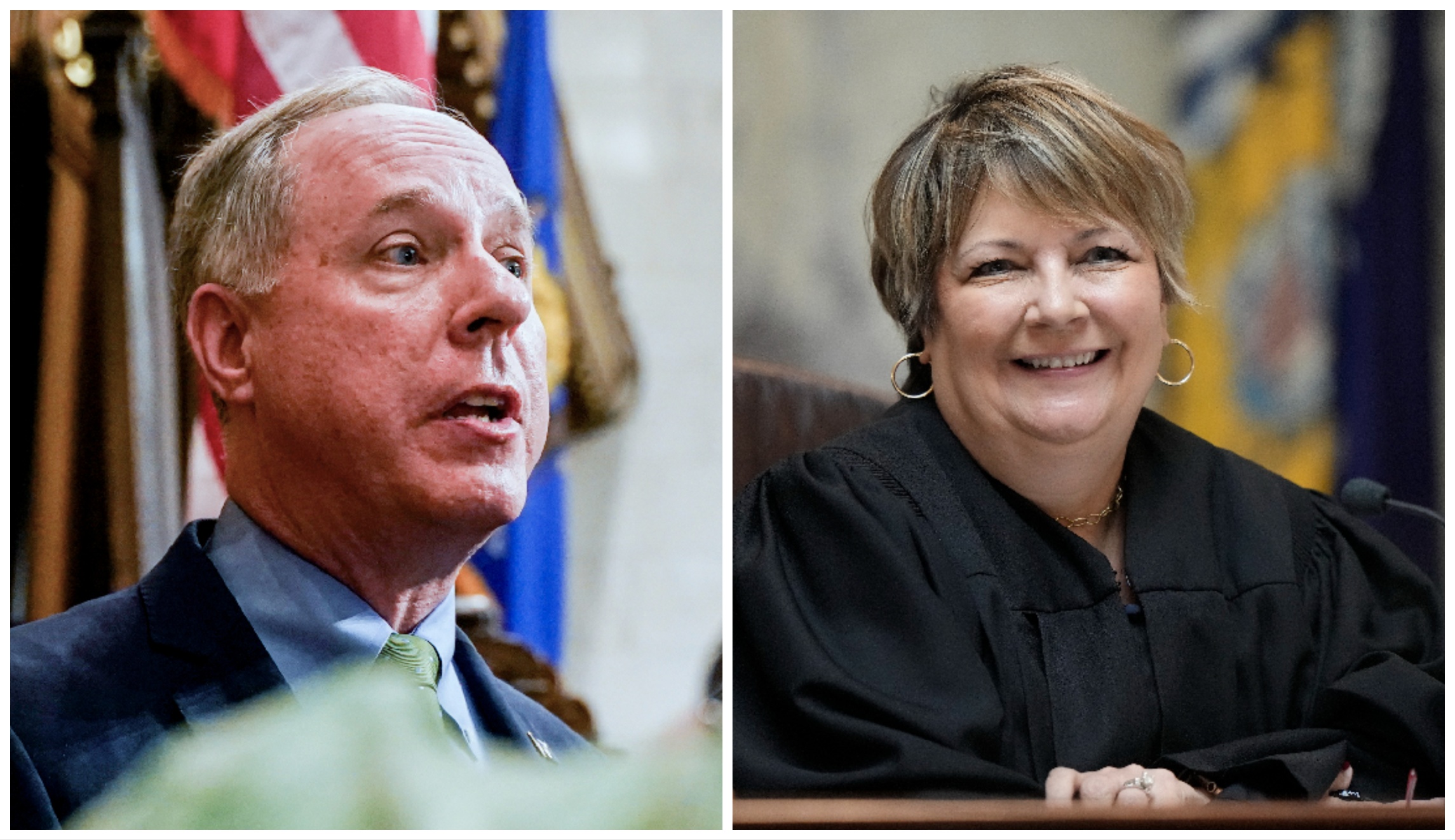 Robin Vos and Janet Protasiewicz