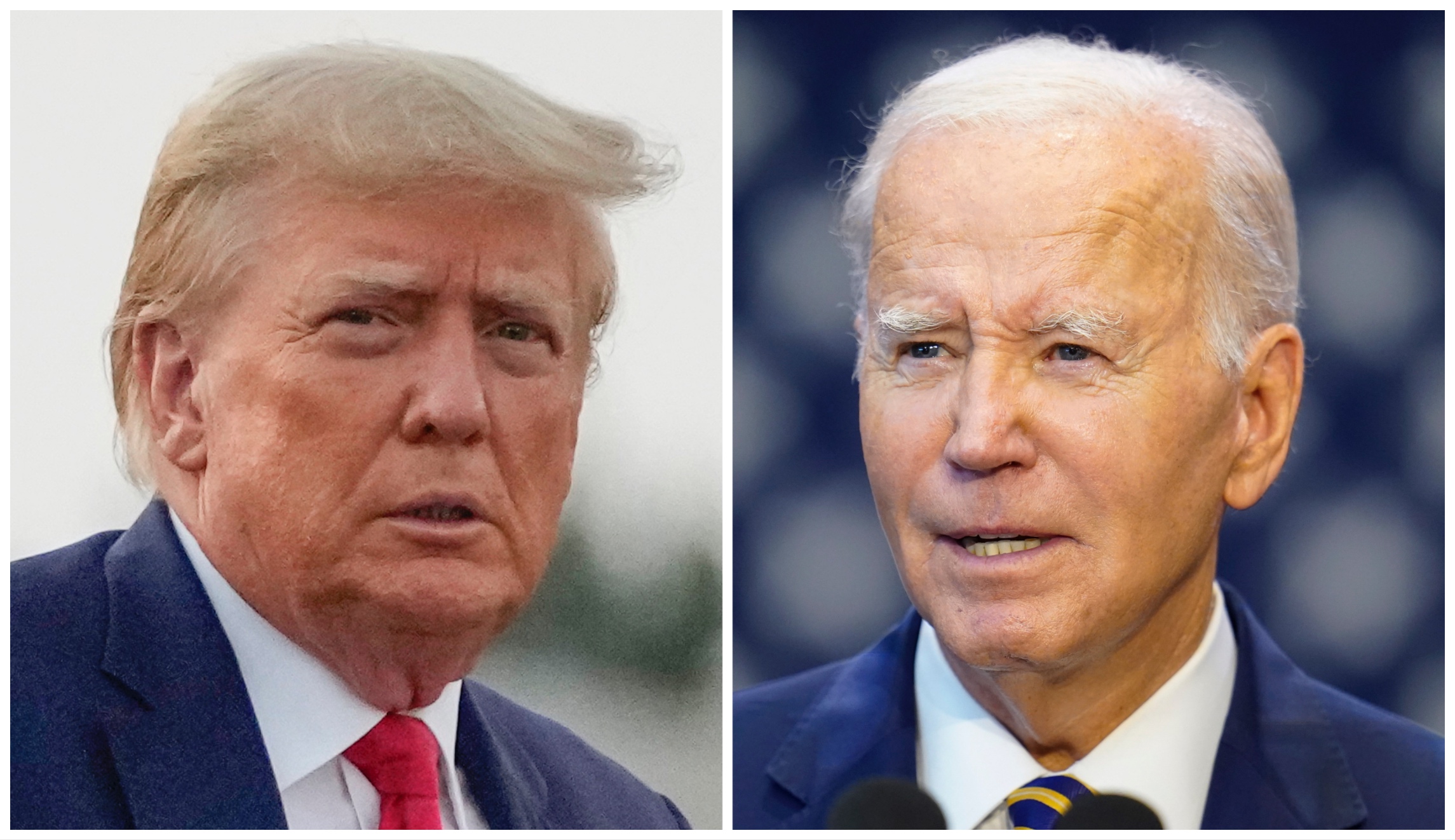 Biden and Trump duke it out over blue-collar voters with dueling UAW strike events