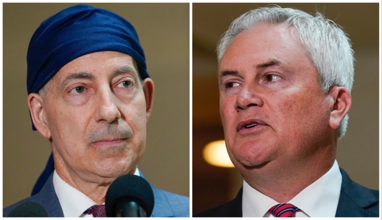 Jamie Raskin and James Comer.