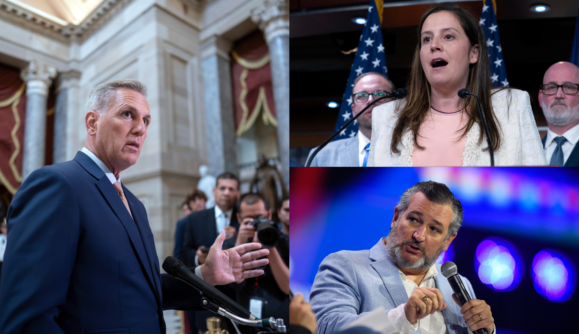 Here are the Republican lawmakers who have backed Trump following his target letter