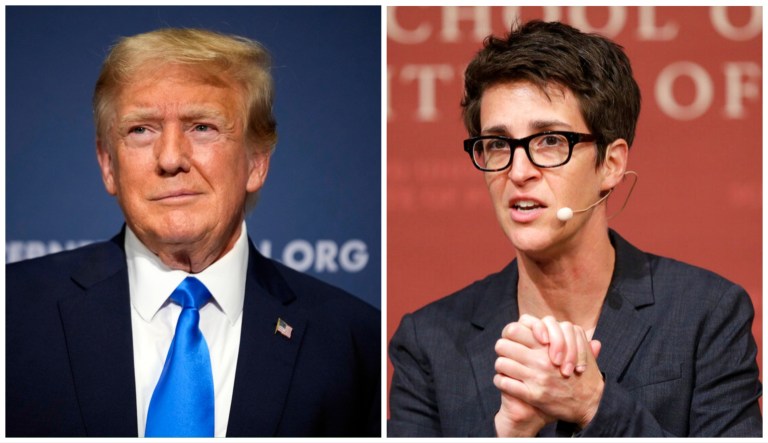 Maddow, Trump