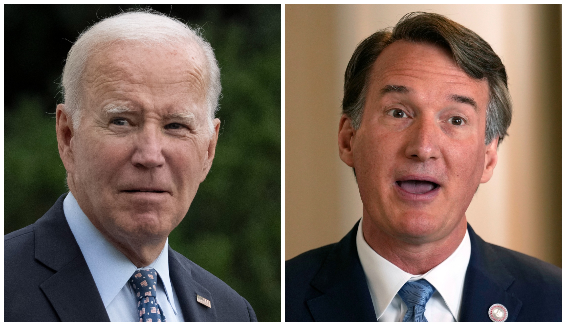 Biden wades into Virginia races, but Youngkin is more popular