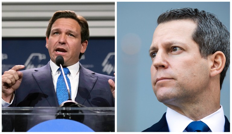 A Florida federal judge declined to reinstate a Democratic prosecutor ousted by DeSantis for defying state rules.