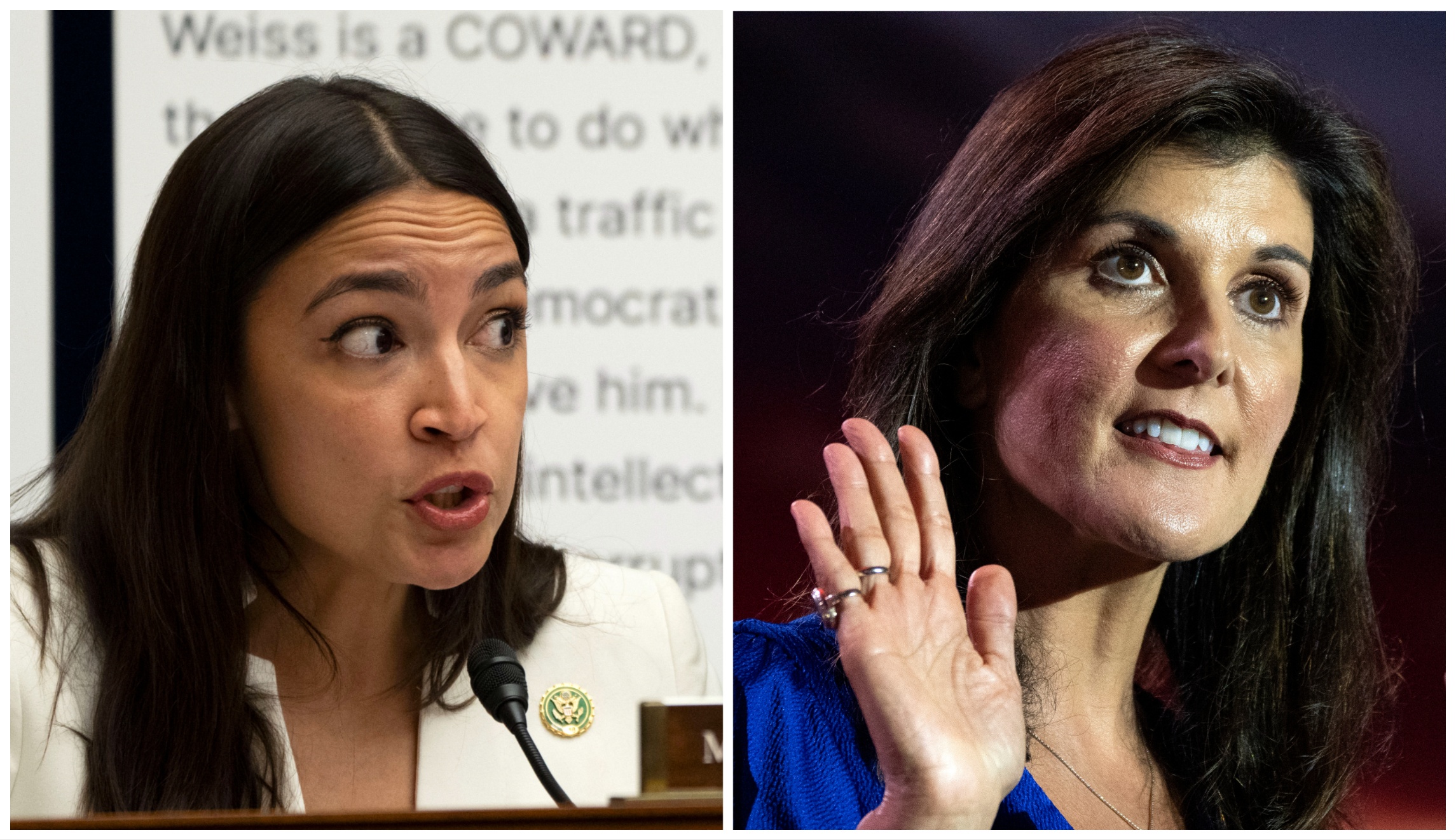 AOC, Nikki Haley