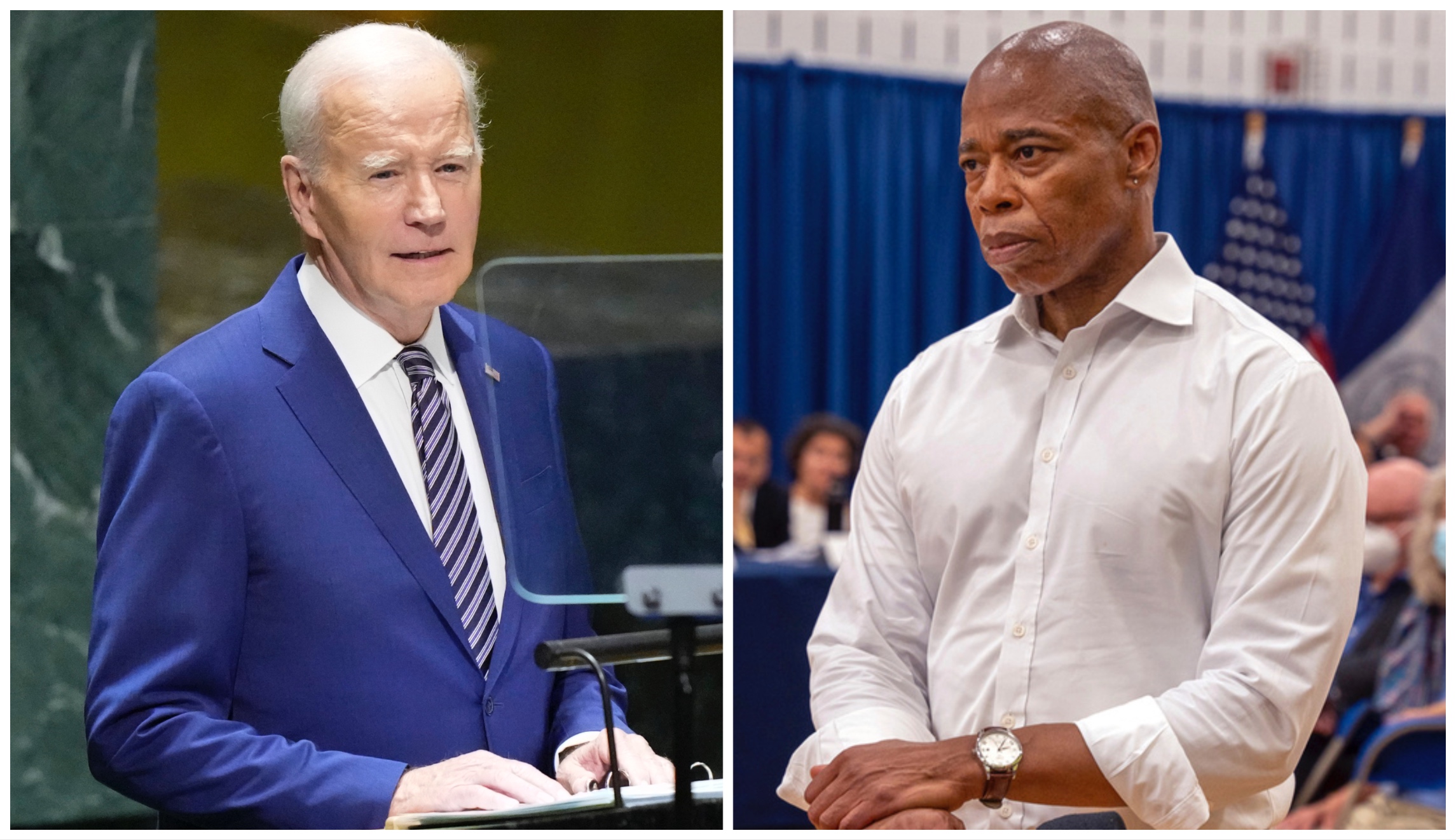 Biden snubs Eric Adams during New York City trip after immigrant flap