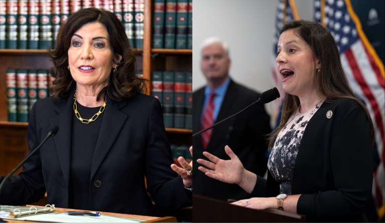 Stefanik and other New York Republicans sue against Gov. Hochul early voting bill