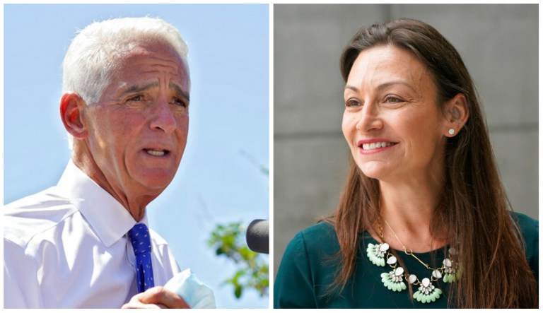 Charlie Crist and Nikki Fried.