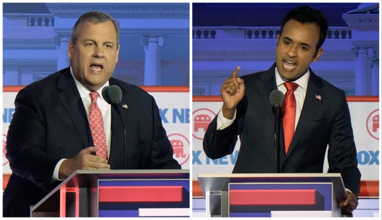 Republican debate: Christie attacks Ramaswamy as ‘a guy who sounds like ChatGPT’