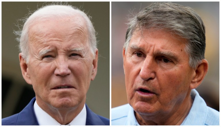 Sen. Joe Manchin (D-WV) slammed President Joe Biden and both political parties in an op-ed.