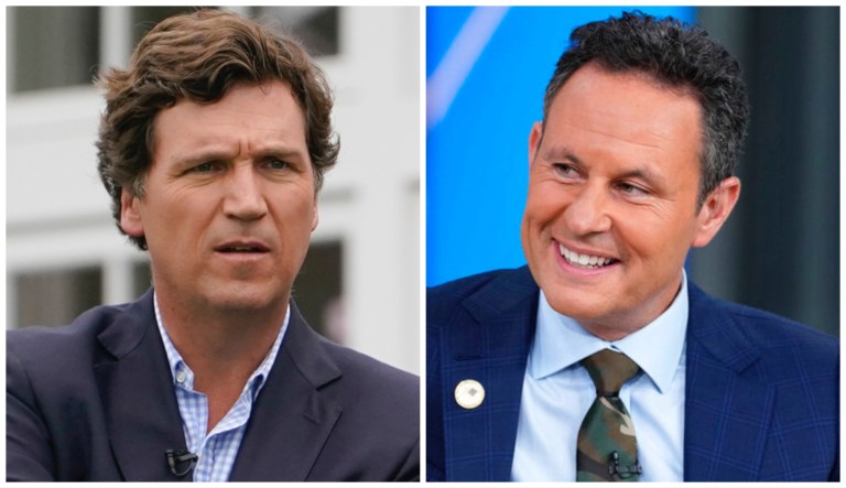 Tucker Carlson and Brian Kilmeade.