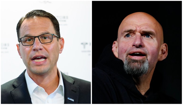 State Attorney General Josh Shapiro (D-PA) and Lt. Gov. John Fetterman (D-PA)