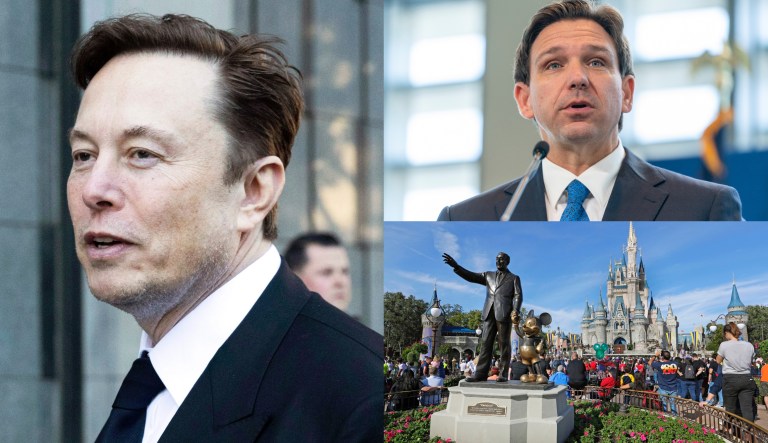 Elon Musk blasts the Onion as ‘jarringly unfunny’ over Disney v DeSantis joke