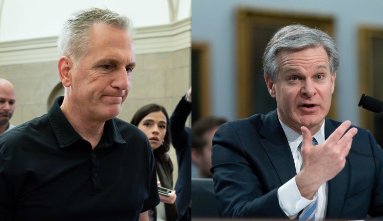 McCarthy threatens Wray with contempt if he fails to produce Biden bribery document
