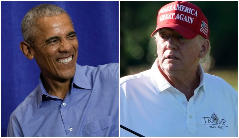 Obama takes shot at Trump over ‘birther’ attacks while stumping in Wisconsin