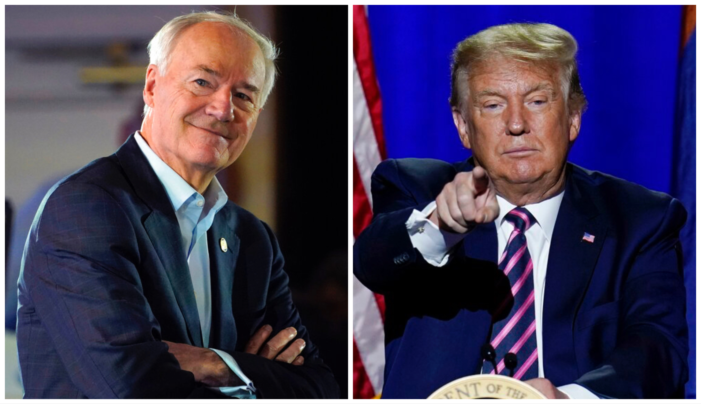 Republican debate: Trump hints that Asa Hutchinson shouldn’t run for president