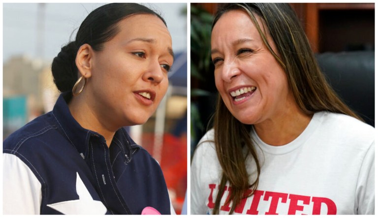 Michelle Vallejo and Monica De La Cruz.