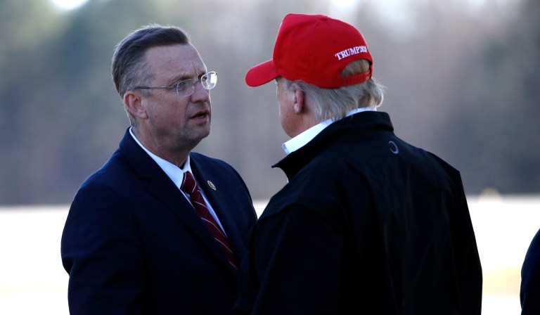 Fifth lawmaker to announce coronavirus self-quarantine shook Trump’s hand Friday