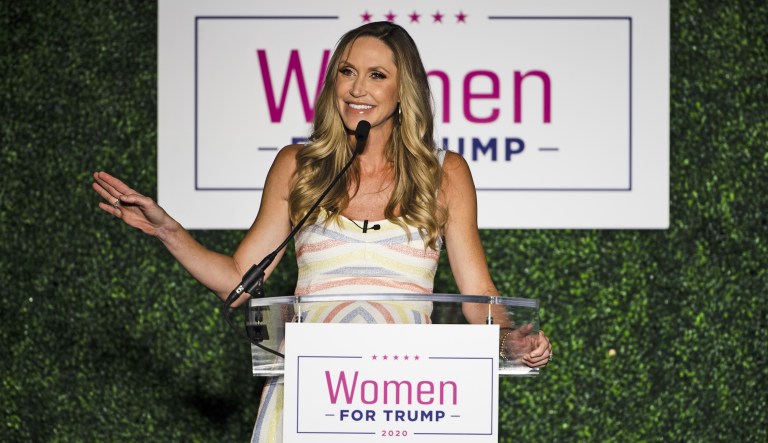 Lara Trump tries to fix her party’s woman problem