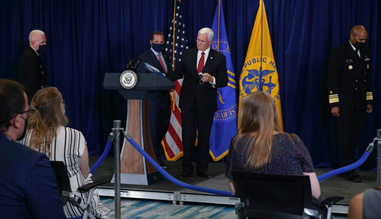 Republicans encourage masks as virus spreads in Sun Belt