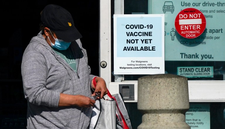 The vaccination rollout is underway