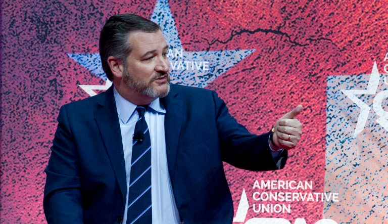 Sen. Ted Cruz, R-Texas, speaks at the Conservative Political Action Conference, CPAC 2019, in Oxon Hill, Md., Friday, March 1, 2019.